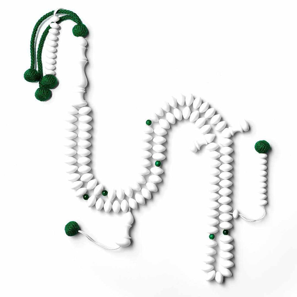 Magnificent Malachite Gemstones - Dignified Disks Collection - Limited Edition - 99 Beads-Islamic Prayer Beads- Tasbih-Misbah-سبحة-مسبحة-BasmalaBeads-Basmala